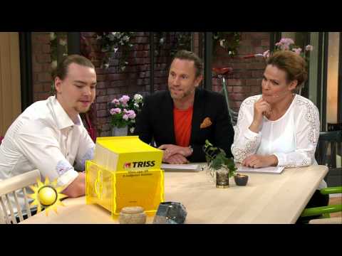 Mikael från Stockholm skrapar Triss - Nyhetsmorgon (TV4)