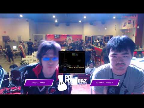 Poi Poundaz - VGBC | aMSa (Yoshi) vs SSBM-T | Kellen (Marth) Top 16 Qualifiers