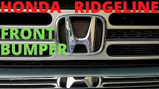 HONDA RIDGELINE front bumper ( Quick and easy )