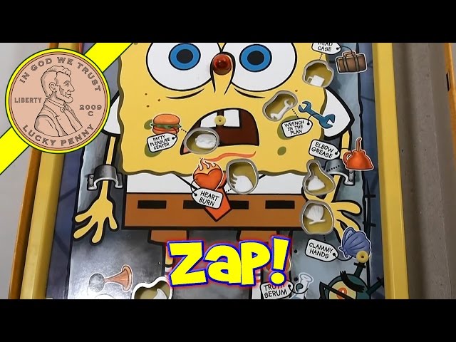 Video Operation Spongebob Edition Skill Game 2007 Hasbro Toys Video Operation Spongebob Edition Skill Game 2007 Hasbro Toys