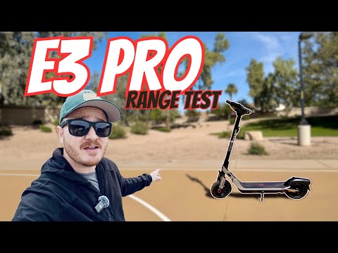 How Far Does the Segway E3 Pro Really Go? | Range Test