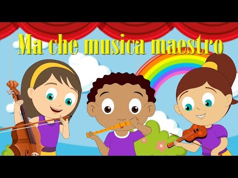 MA CHE MUSICA MAESTRO | Canzoni per bambini | Cartoni animati