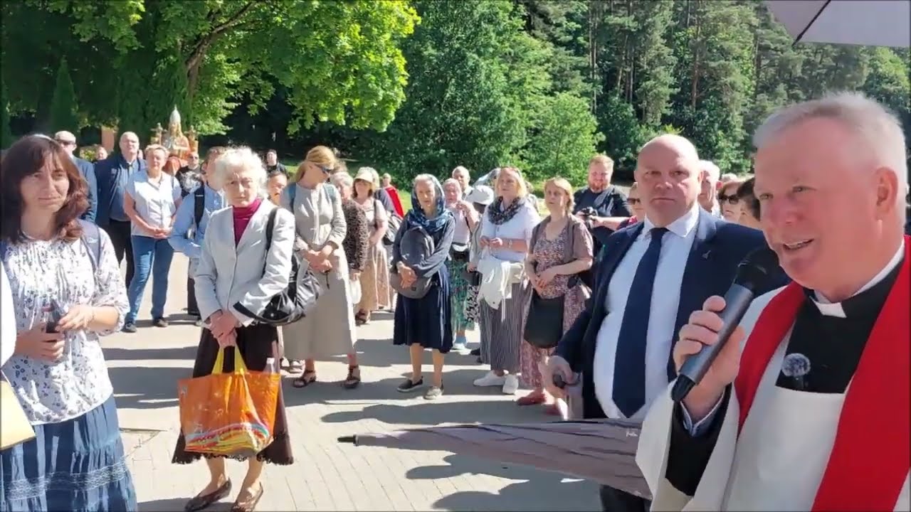 Gietrzwałd – Pokuta 2033 – Stacja VII – ks. prof. Tadeusz Guz — Droga Krzyżowa cz.1 (stacje I-VIII)