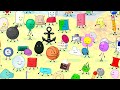 BFDI Ballers But I Added EVEN More Characters