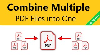 How To Combine Pdf Files Into One | how to merge pdf files | Online PDF Combiner | PDF merger free