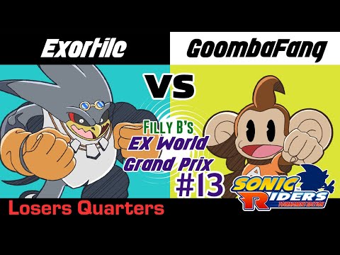 FBGP13 | Exortile VS Goombafang | Losers Quarter Finals | Sonic Riders TE 1.2.5 Tournament