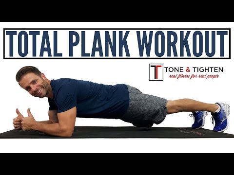INTENSE Total Plank Workout - 8 minutes for toned abs and a strong core!