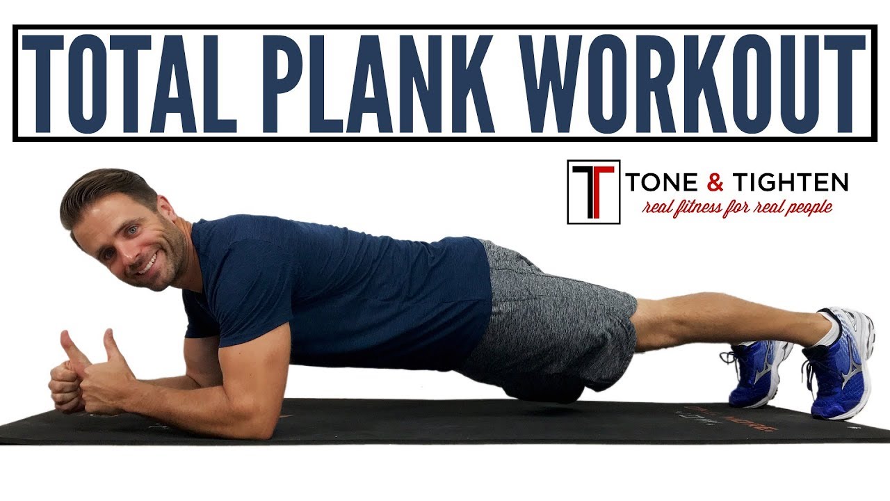 INTENSE Total Plank Workout - 8 minutes for toned abs and a strong core!