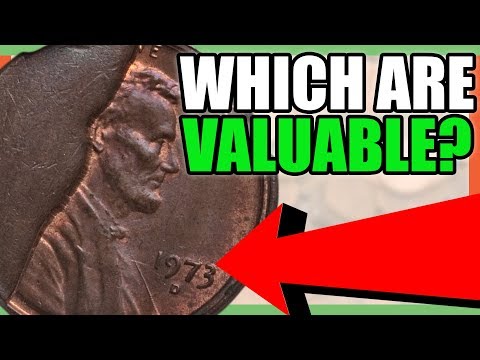 1973 RARE PENNY COINS TO LOOK FOR IN YOUR POCKET CHANGE - RARE PENNIES LIST!!