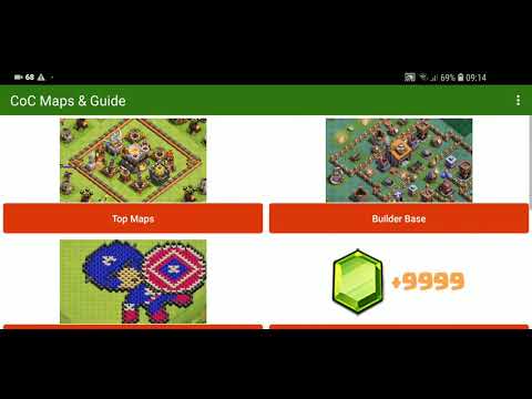 Wideo Maps of Clash of Clans 2017