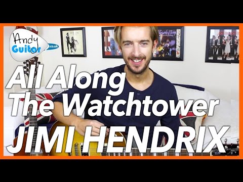 Jimi Hendrix - All Along the Watchtower Guitar Lesson Tutorial