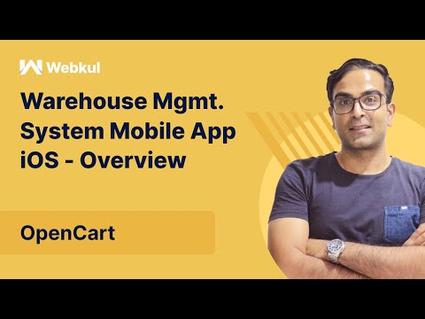 OpenCart Warehouse Management System | Mobile App iOS - Overview