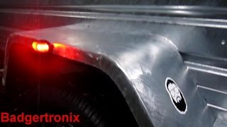 Trailer Marker Lights Install How To