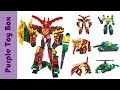 Hello Carbot Military Transformer And Animal Transformer Combination Robot
