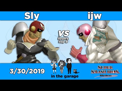 In The Garage #5 - Sly (Black Cap. Falcon) vs ijw (Pink Cap. Falcon) Video