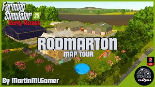 RODMARTON MAP TOUR by MartinMLGamer (Early Access) | Farming Simulator 25 | FS 25