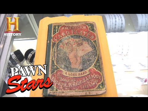 Pawn Stars: CHUM GOES ALL IN for 1866 Poker Book (Season 8) | History