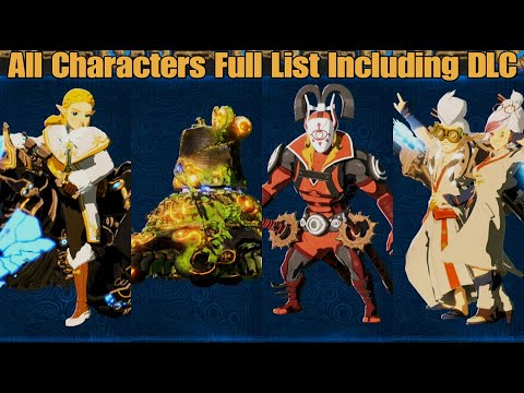 Hyrule Warrior Age of Calamity - All Characters Full List Including DLC & Gallery