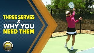 Pickleball 411: Three Serves and Why You Need Them