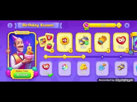 Gardenscapes Level 418-421