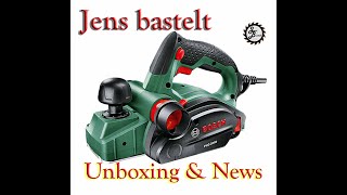 Unboxing Bosch PHO 2000 und kurze News zum Werkstattumbau