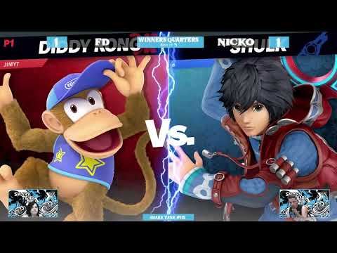 Shark Tank #115 Winners Quarter Final - Yikes! | FD (Didddy Kong) Vs. Nicko (Shulk)  SSBU Tournament