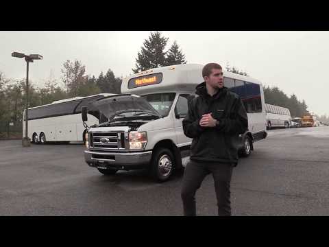 2015 Ford Eldorado Aerotech 14 Passenger Interior Luggage Shuttle Bus - S00658