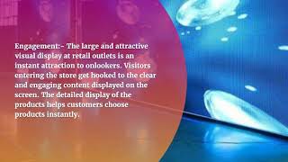 What is LED Screens in Retail and Hospitality?