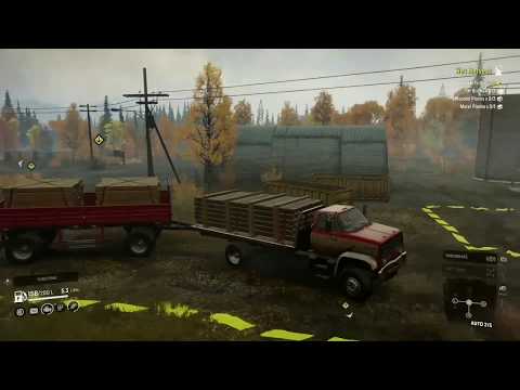 SnowRunner Walkthrough Part 12 - Wet Harvest