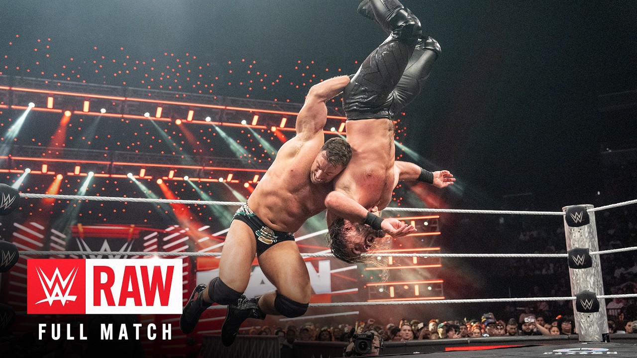 FULL MATCH: Seth Rollins vs. LA Knight | World Heavyweight Title Match: Raw, Aug. 4, 2025