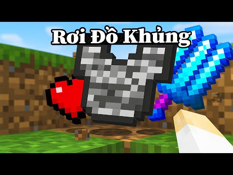 Minecraft Nhưng Đập Khối Sẽ Rơi Ra Đồ Nâng Cấp Ngẫu Nhiên 🤣 Siêu Hài Hước