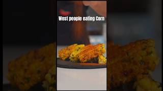 Download lagu West people eating corn vs Africans eating corn #eating #corn #viral #food mp3