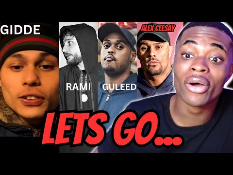 Canadian REACTS To Rappers in Sweden.. (Gidde, Rami, Guleed, Alex Ceesay, Einar) English Subtitles