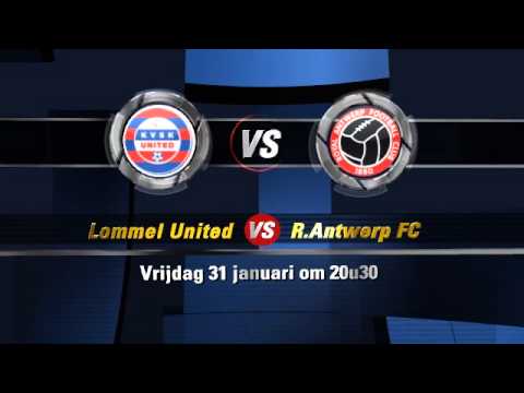 Volgende wedstrijd Lommel United - R.Antwerp FC
