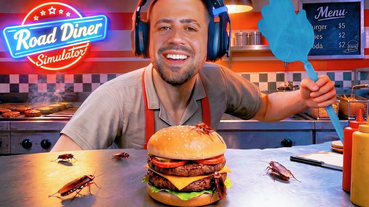  ABRÍ MI PROPIO BAR DE CARRETERA 🍳 Road Diner Simulator 