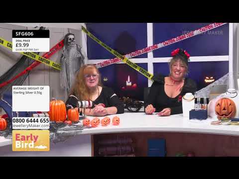 JewelleryMaker Live 31/10/2025 Creepy Carol Roache GIA AJP & Abracadabra Alison Tarry