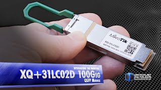 XQ+31LC02D 100Gig QSFP Module