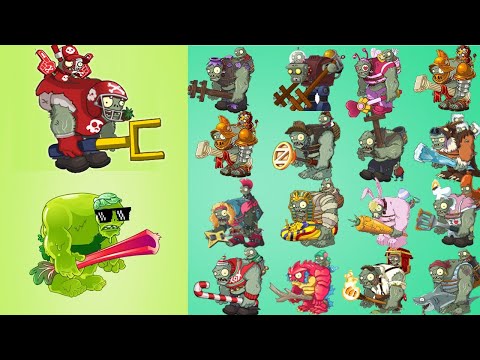 Tournament All Gargantuar Mini Zombies - Who Will Win? - PVZ 2 Zombie vs Zombie