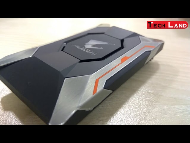 Cầu Nối 2 VGA Gigabyte AORUS SLI HB bridge RGB (2 slot/8cm)