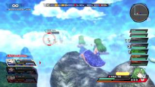 東方スカイアリーナ・幻想郷空戦姫-早苗プレイ