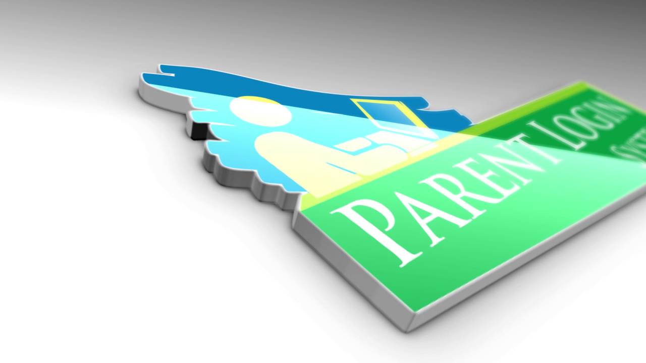 Parent Login System - 3D Logo Presentation