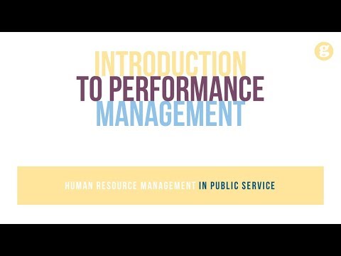Human Resource Management in Public Service