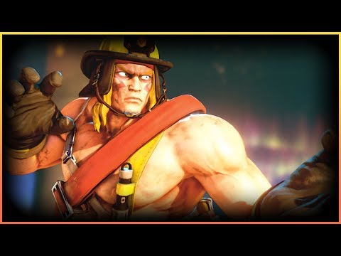 SFV  AE ➥ Fireforce Alex Beast! (Gunfight)