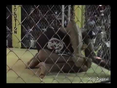 Eliel topete Dourado vence por nocaute Ivan Pitbull no evento MMA Evolution.