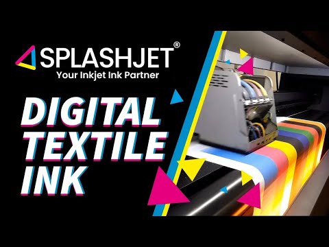 Splashjet disperse dye inks for textile printing - fuji / sp...