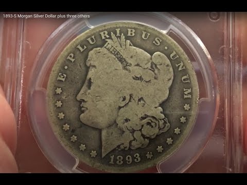 4 RARE Morgan Dollars: 1893-S, 1889-CC, 1893-CC and 1893-P
