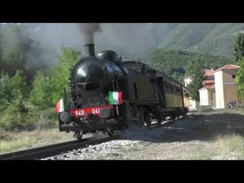 2017-09-16 120°anniversario della "Transiberiana d'Italia" 1/7 - La 940.041 da Sulmona a Roccaraso