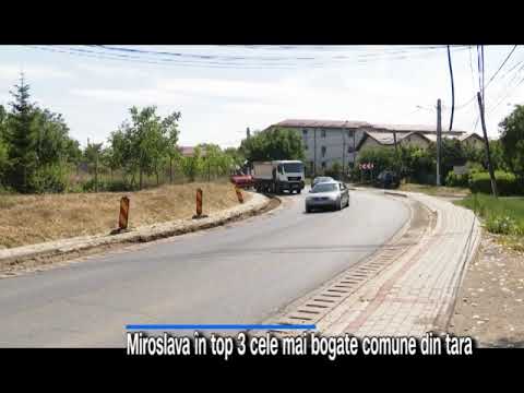 Miroslava în top 3 cele mai bogate comune din tara