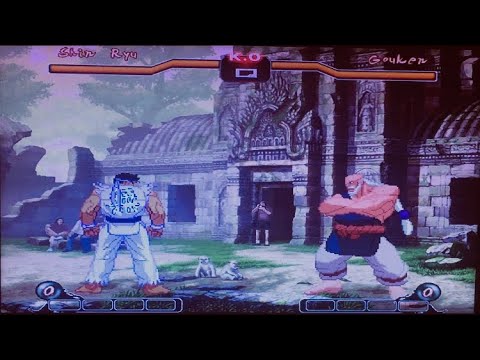 𝗦𝗵𝗶𝗻 Ryu vs Master Gouken Hardcore Mugen Brawl HD 1080p