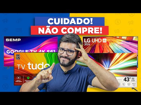 CUIDADO! 5 Smart TVS que VOCÊ VAI SE ARREPENDER SE COMPRAR EM 2025! (com opções melhores)